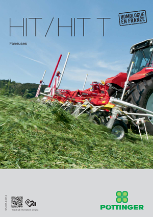 Rotační obraceče Pöttinger Hit 8.91