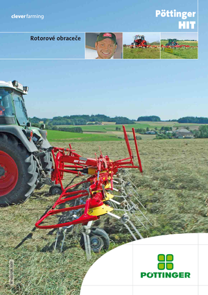 Rotační obraceče Pöttinger AlpinHit 44 H spezial