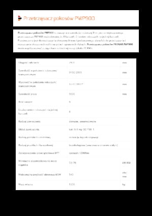 Rotační obraceče Pronar PWP 900