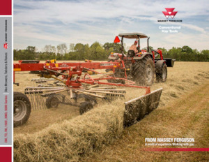 Rotační obraceče Massey Ferguson TD252 TR