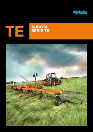 Rotační obraceče Kubota TE6576