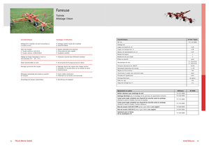 Rotační obraceče Fella TH 540 T Hydro