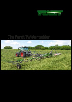 Rotační obraceče Fendt Twister 11010 DN