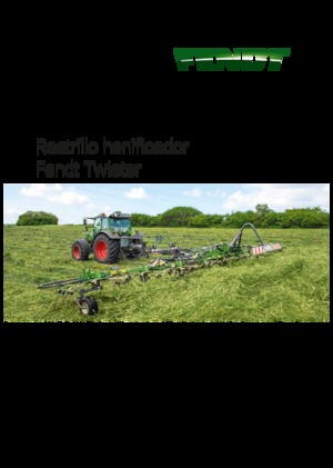 Rotační obraceče Fendt Twister 11010 DN