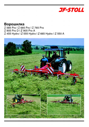 Rotační obraceče JF-Stoll Z 905 Pro A