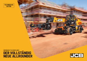 Teleskopické nakladače s horní konstrukcí JCB 558-210R PRO