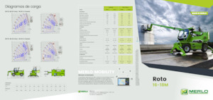 Teleskopické nakladače s horní konstrukcí Merlo Roto 40.16 EE