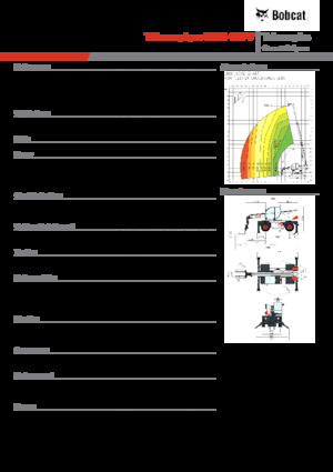 Teleskopické nakladače s horní konstrukcí Bobcat TR50.180