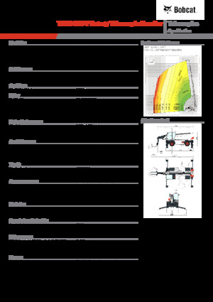 Teleskopické nakladače s horní konstrukcí Bobcat TR60.350
