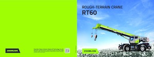 Jeřáby pro těžký terén Zoomlion RT60