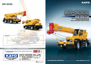 Jeřáby pro těžký terén Kato SR 300 L 4x4