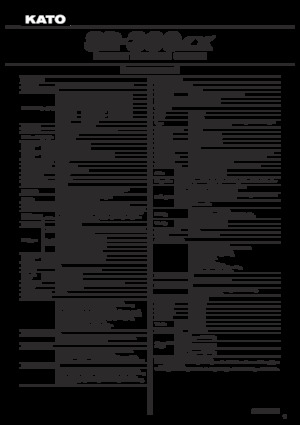 Jeřáby pro těžký terén Kato SR-300 LX