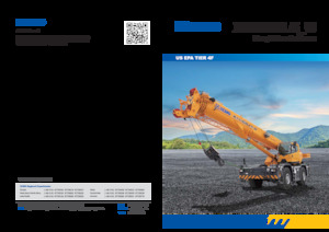 Jeřáby pro těžký terén XCMG XCR60L5U