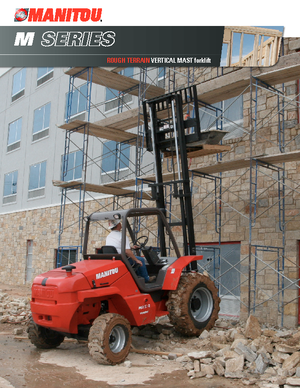 Terénní vysokozdvižné vozíky Manitou M 50.4