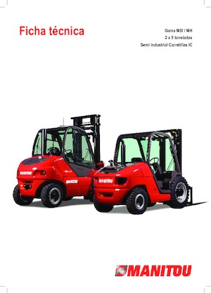 Terénní vysokozdvižné vozíky Manitou MSI 30 T