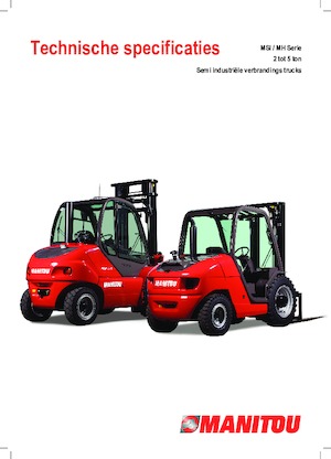 Terénní vysokozdvižné vozíky Manitou MSI 30 T Buggie