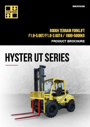 Terénní vysokozdvižné vozíky Hyster F3.5UT