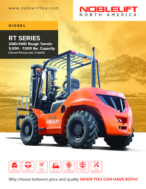 Terénní vysokozdvižné vozíky Noblelift FD4RT70