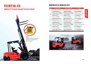 Terénní vysokozdvižné vozíky Noblelift FE2RT25-Pb