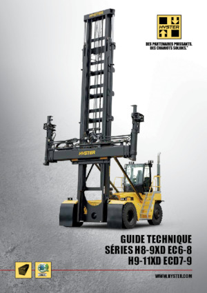 Terénní vysokozdvižné vozíky Hyster H8XD-EC6