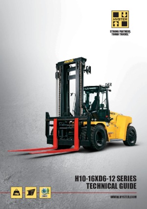 Terénní vysokozdvižné vozíky Hyster H16XD6