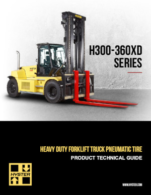 Terénní vysokozdvižné vozíky Hyster H330XDS