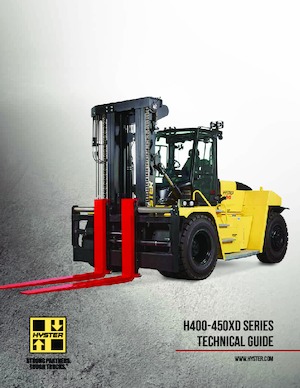 Terénní vysokozdvižné vozíky Hyster H400XD36