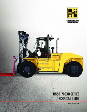 Terénní vysokozdvižné vozíky Hyster H650XD36