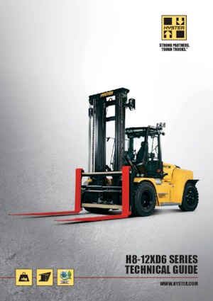 Terénní vysokozdvižné vozíky Hyster H9XD6