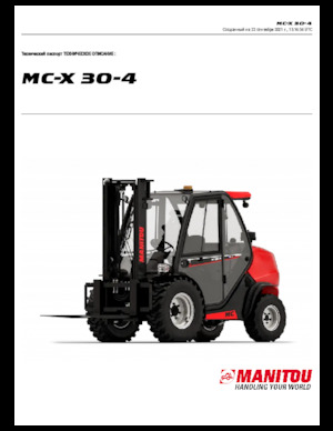 Terénní vysokozdvižné vozíky Manitou MC 30-4