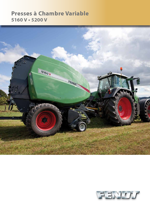 Lisy na válcové balíky Fendt 5160 V Rotor