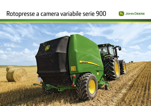 Lisy na válcové balíky John Deere 960 Premium