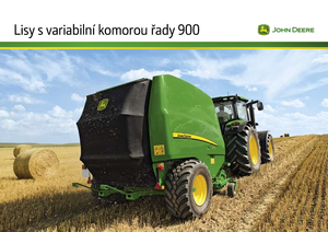 Lisy na válcové balíky John Deere 960 Premium
