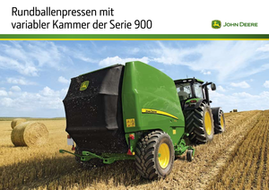 Lisy na válcové balíky John Deere 960 Premium