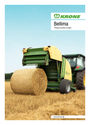 Lisy na válcové balíky Krone Bellima F 130
