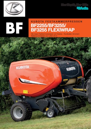 Lisy na válcové balíky Kubota BF3255 SC 14