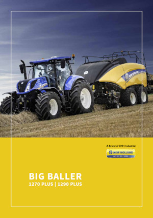 Lisy na hranolové balíky + Lisy na obří balíky New Holland BigBaler 890 Plus Packer Cutter