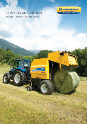 Lisy na válcové balíky New Holland BR6090 Crop Cutter