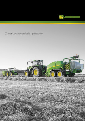 Lisy na válcové balíky John Deere C451R Kombi 