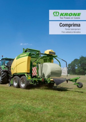 Lisy na válcové balíky Krone Comprima CV 150 XC 