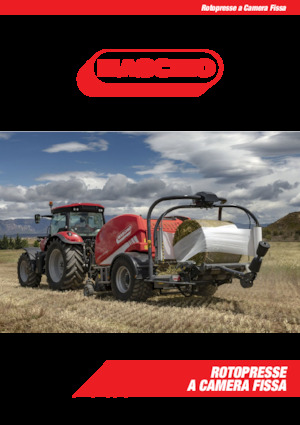 Lisy na válcové balíky Maschio Trotter 125 TOPCUT