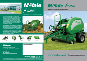 Lisy na válcové balíky McHale F 5500