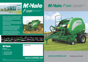 Lisy na válcové balíky McHale F 5500