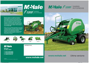 Lisy na válcové balíky McHale F 5500