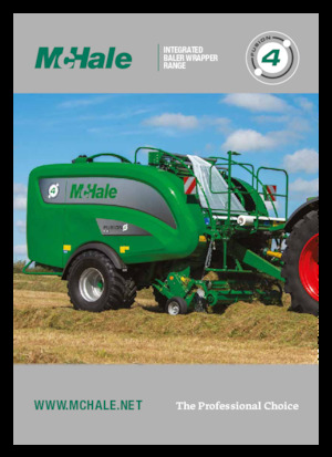 Lisy na válcové balíky McHale Fusion 4 Plus