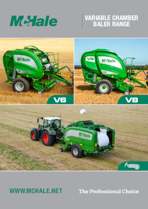 Lisy na válcové balíky McHale Fusion Vario