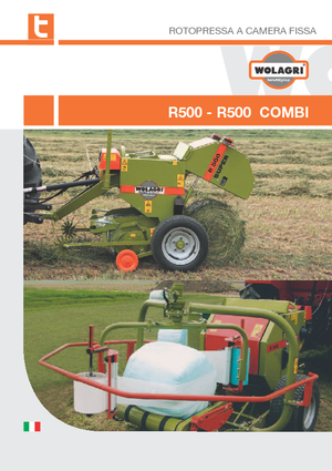 Lisy na válcové balíky Wolagri R 500 Combi