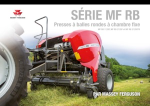 Lisy na válcové balíky Massey Ferguson RB 1125F
