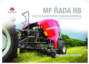 Lisy na válcové balíky Massey Ferguson RB 1125F