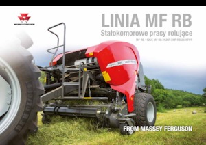 Lisy na válcové balíky Massey Ferguson RB 1125F